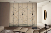 HAEDM Chinese Style Silk Fabric Wall Fabric