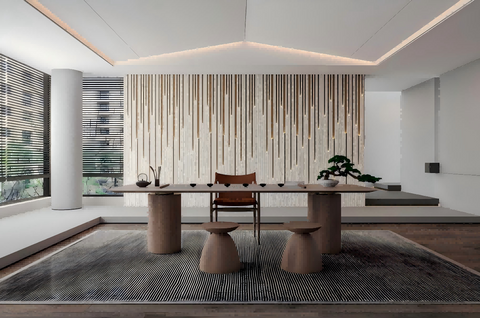 HAEDM Railin Lighting Shaped Dimensional Effect Wall System