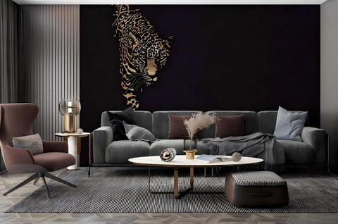 HAEDM Full Embroidery American Style Wall Decoration