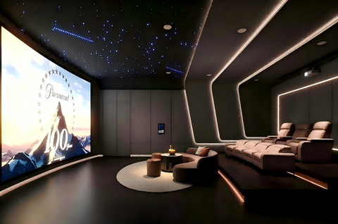 Private Home Cinema Acoustic Cladding System