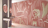HAEDM indoor Wall Painted Decorative Moisture-Proof Wainscoting