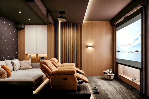 Private Residence Home Theater Cladding System