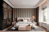 HAEDM Rolled Edge Metal Shaped Modern Style Background Wall