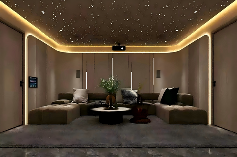 Residential Private Cinema Wall Decor System